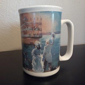 Collectible Souvenir Mug for the Broadway Musical "Show Boat" New York